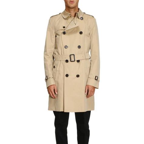 trench uomo burberry lungo|Trench firmati .